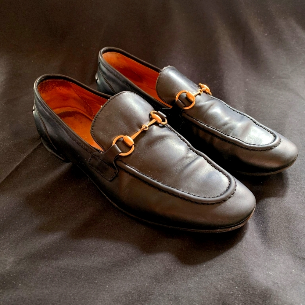 Gucci Jordaan leather loafer